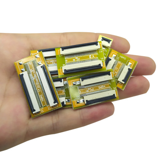 现密斯 FFC/FPC软排线延长板空中对接转接板座0.5mm间距24810Pin