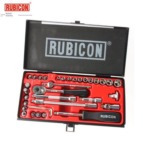 日本罗宾汉RUBICON 35件套筒套装 汽车摩托车汽保维修工具RGS-035