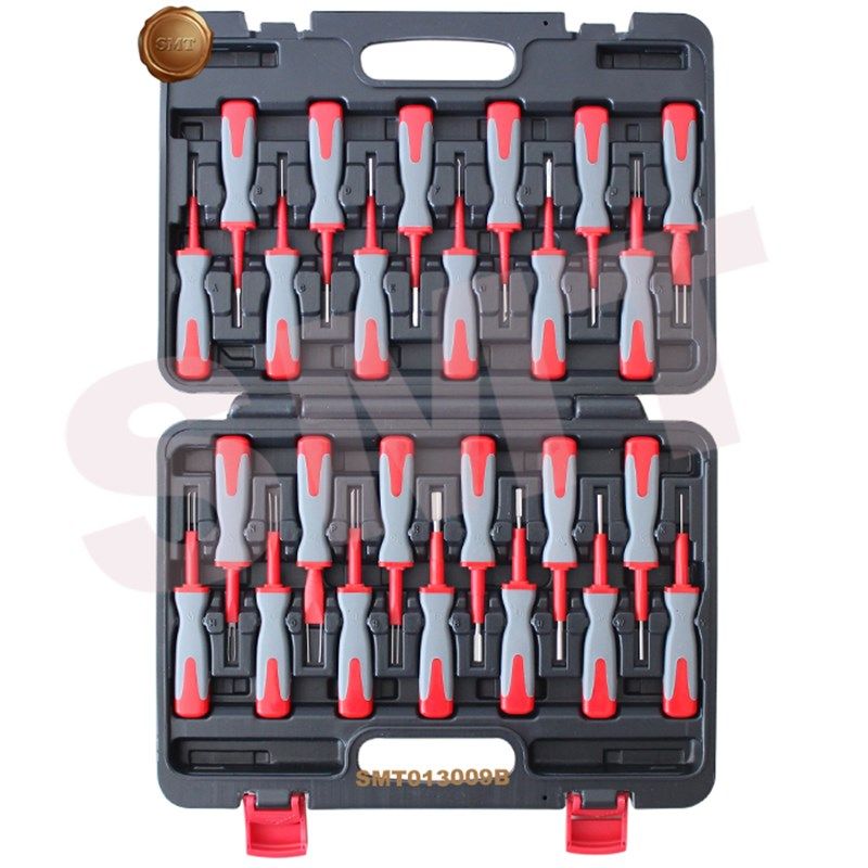 19/23/25件端子拆卸器线路拆装工具线束插头解锁工具退针器工具