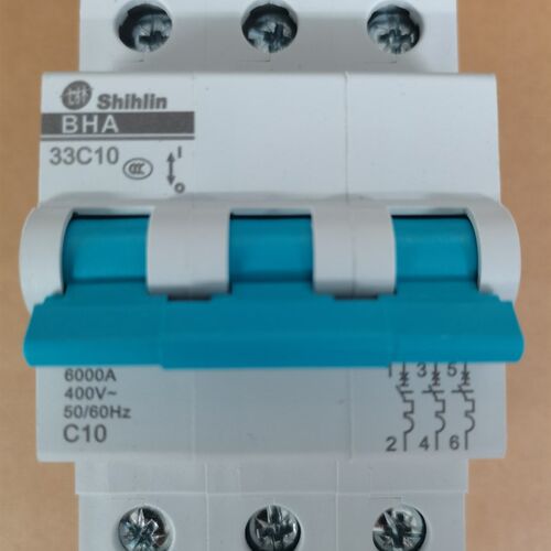 BHA 33C10 BHA33 3P C10 C16 C20 C25原装正品台湾士林小型断路器