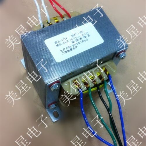 EI型变压器 100VA/W 220V转8V 15V-12V-0-12V-15V 非标定做