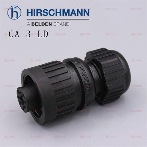 德国hirschmann赫斯曼CA3LD连接器934 125-100 934125100 4芯插头