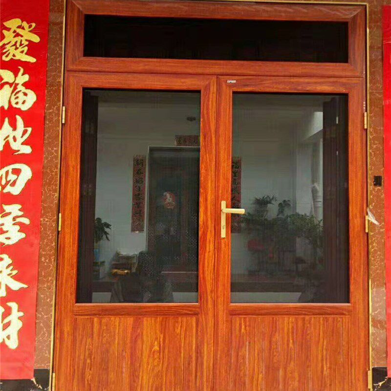 天津定制金刚网平开纱门对开子母304不锈钢防蚊虫防盗透光通风