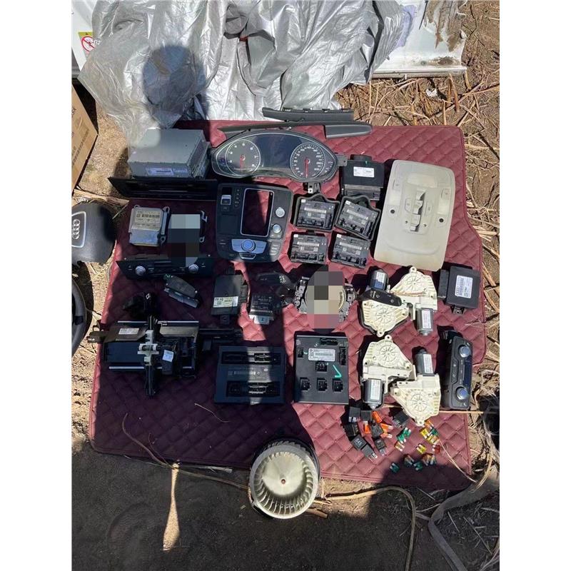 出售奥迪A6LC7电器网关电脑舒适电脑后空调面板加速模块CD