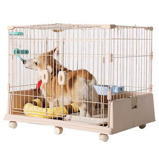 网红兔笼创逸狗笼小型犬室内泰迪法斗防卡脚约克夏吉娃娃比熊狗笼