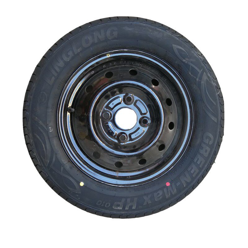 东风小康K17K07V07SV27轮胎轮毂175 165/70r14钢铁圈14寸备胎总成