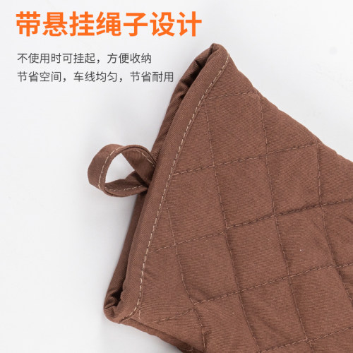 耐高温400度烘培蒸烤箱微波炉隔热加厚商用工业长款防烫厨房手套