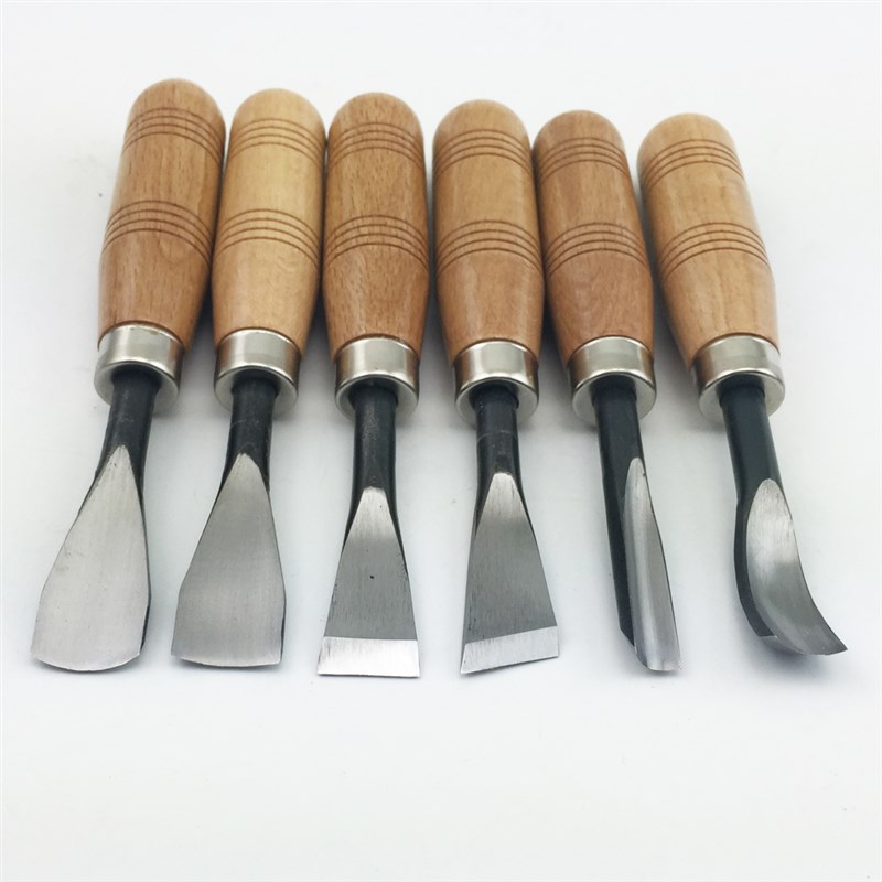 包邮啄木鸟木刻雕刀PMA-306大号雕刻刀套装 手工木刻刀木雕刀根雕