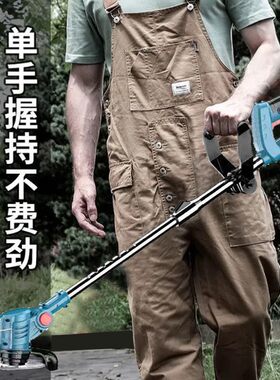 德国进口电动割草机小型家用锂电果园多功能除草充电式扫墓用
