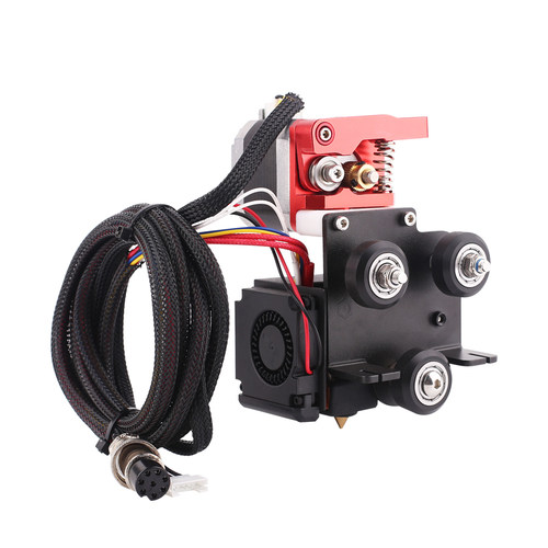 3D打印机配件 CR10/Ender3升级近程挤出机驱动进料全套热端红色套