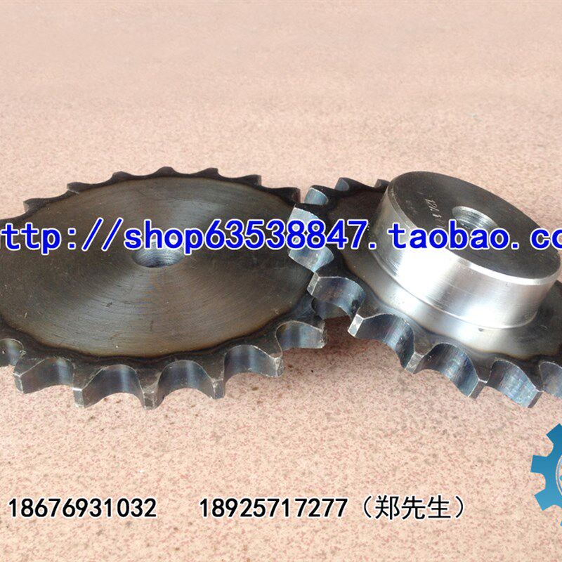 6分链轮 6分42齿 12A42T 齿台轮 12A链轮 适用6分链条 节距19.05