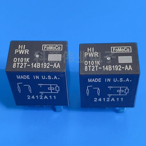 8T2T-14B192-AA BA AB福特汽车蒙迪欧13款继电器G8HE 5脚 4脚-CA