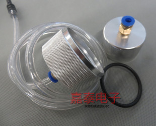 加厚点胶针筒/100CC200CC点胶针筒铝盖转接器连接管金属适配器