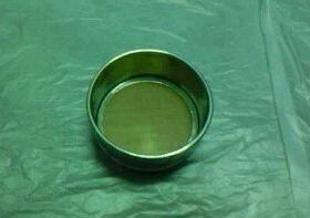 洗筛 双层冲框 铜网 直径100mm 孔径 0.075mm 0.1mm 5-200目定做