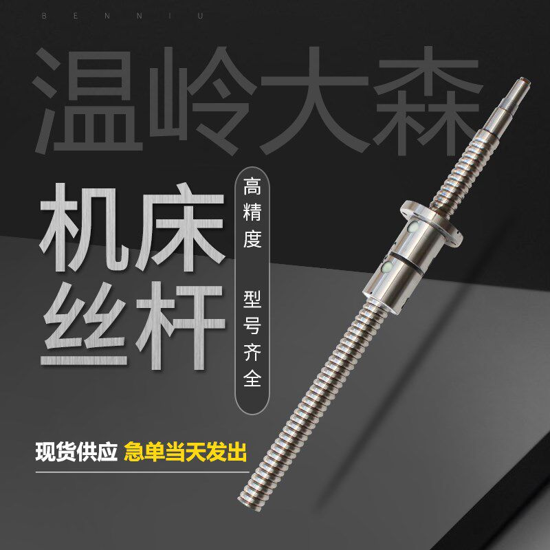 浙江大森机床滚珠丝杆ck6136 6132 0640数控车床原厂车床xz轴L462