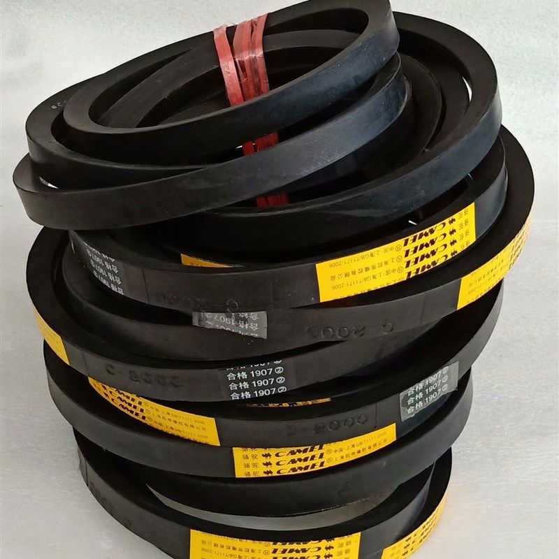 定做皮带骆驼品牌单根联组三角带大全橡胶带3V/5V/8V等各种型号