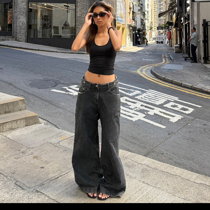 Jennie私服·梨形战神 手工刷蜡+层次叠层腰