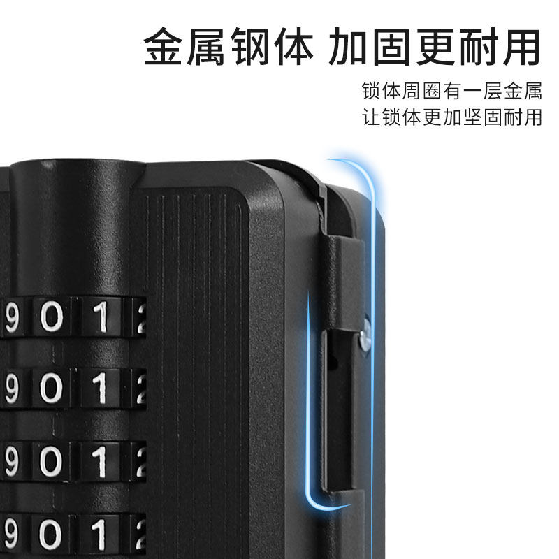 玻璃门锁推拉玻璃锁双门免开孔不锈钢店铺中央锁单门双开门锁