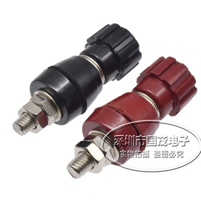 JS-107 接式接线柱 接线端子 芯5MM 电焊机电源接线柱 铁镀镍