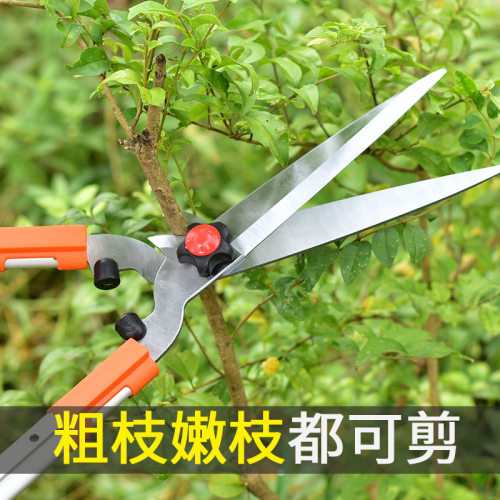 台湾立锦进口园林修枝剪绿篱剪草坪剪大枝剪造型篱笆剪两用伸缩剪