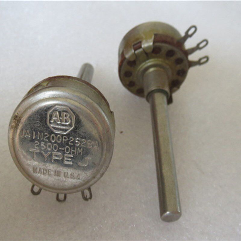 JAIN200P252BA进口美国古董AB 2500欧胆机电位器圆柄柄长51MM