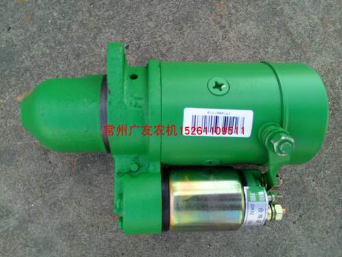 常州单缸机配件常柴常发R175R180M QD1109 12V起动机马达原厂特价