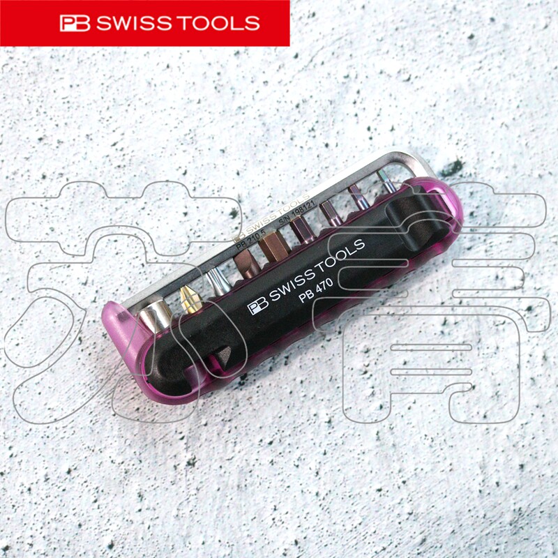 瑞士原装进口 PB SWISS TOOLS 自行车维修工具套件 PB 470 系列