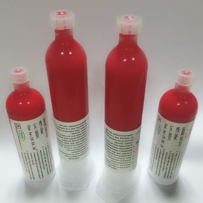 SMT贴片红胶 三洋管点胶 自动点胶机点胶耐高温贴片胶铜网钢网胶