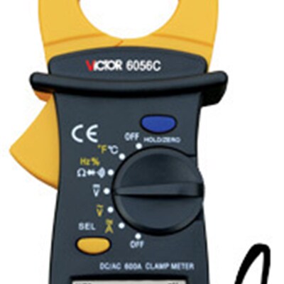 深圳 胜利 VC6056C 6056 钳形表 交直流 数字钳 形表 万用表 特价