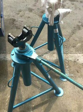 5吨棘轮电缆放线支架放线器齿轮液压线缆架重型齿轮电力放缆架子