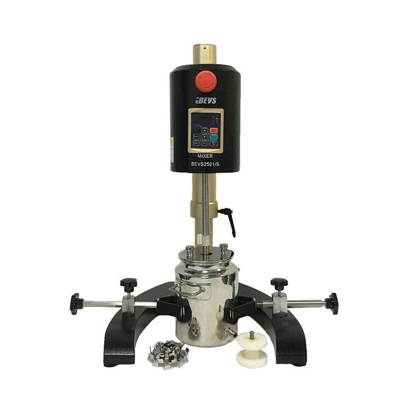 BEVS 2501/S涂料搅拌机/小型油墨分散机/实验室浆料微型研磨机