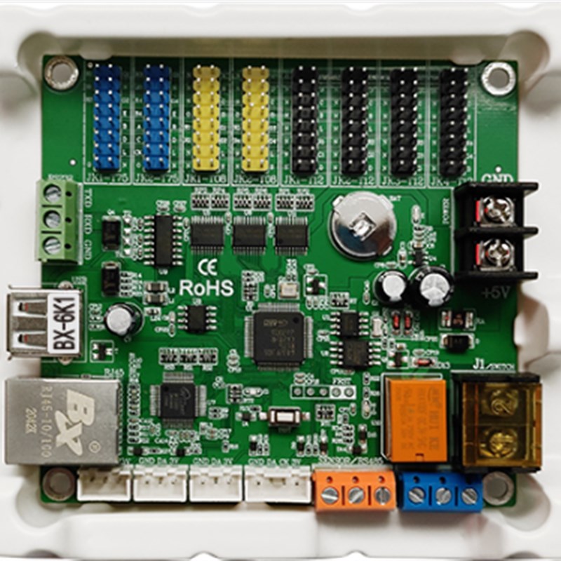 BX-6K1网口 字库控制器 字库卡 LED显示屏控制卡 二次开发兼容