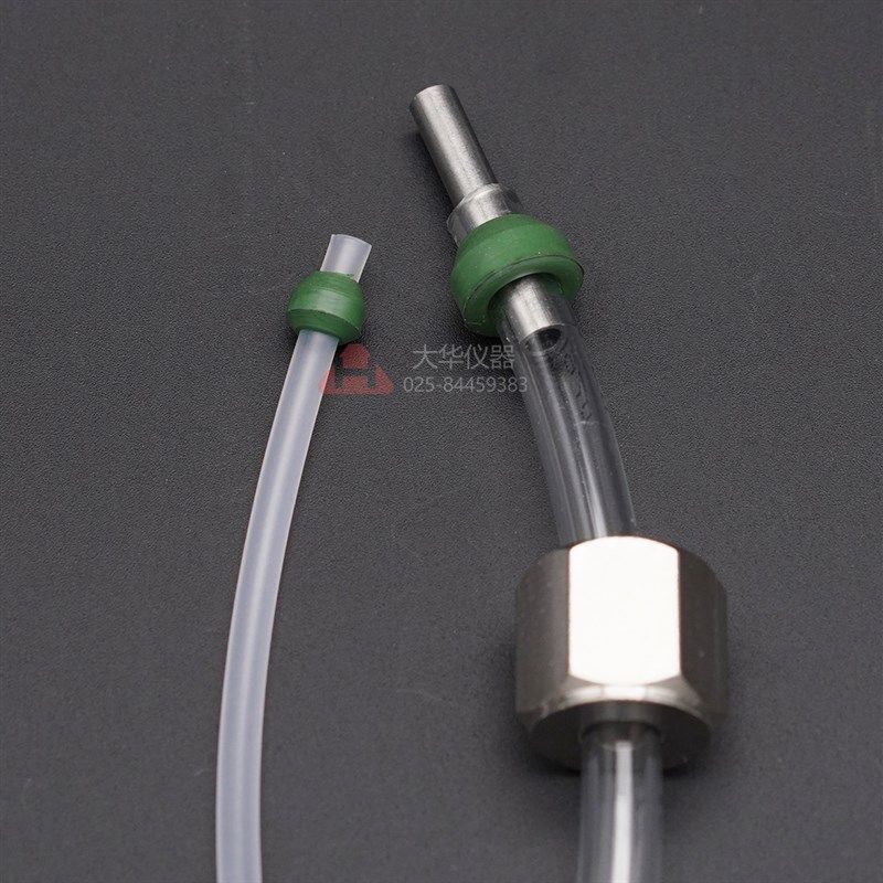 氟胶密封圈垫片防腐O型碗鼓型氟橡胶色谱配件软管1/4气路3mm6mm8