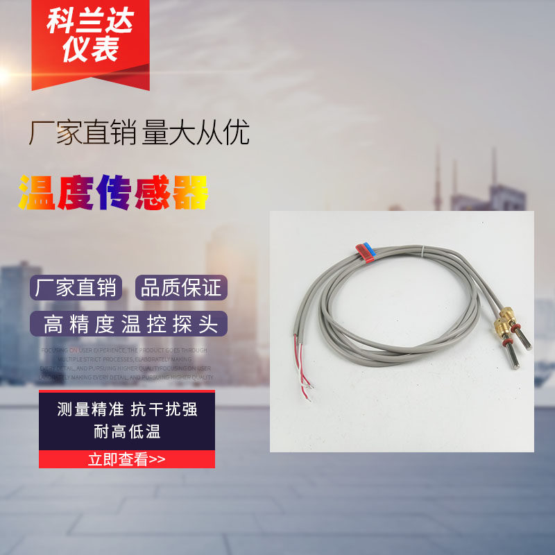 dn15/20/25/32/40/50/65品质保障温控PT金属探头温度传感器热电偶