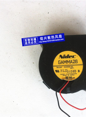 NIDEC GAMMA26 A33999-55 5015 12V 0.17A涡轮风扇鼓风机