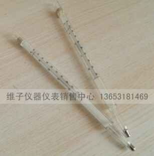 海水温度计内芯 水银红水温度表 表层水温计 养殖业水温表