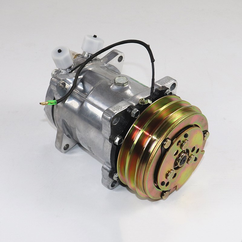 汽车空调508压缩机工程车货车收割机专用507冷气泵12V24V全新纯铜