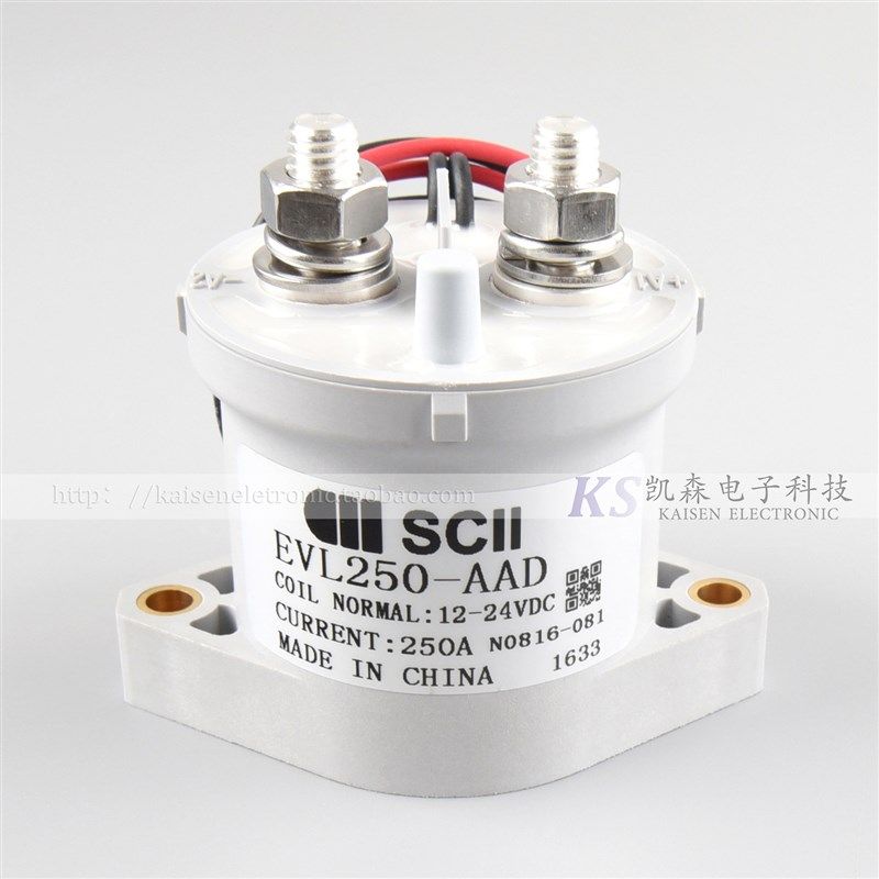 900V高压250A线圈9-36V EVL250-AAD辅助反馈EVL250-HAD直流继电器