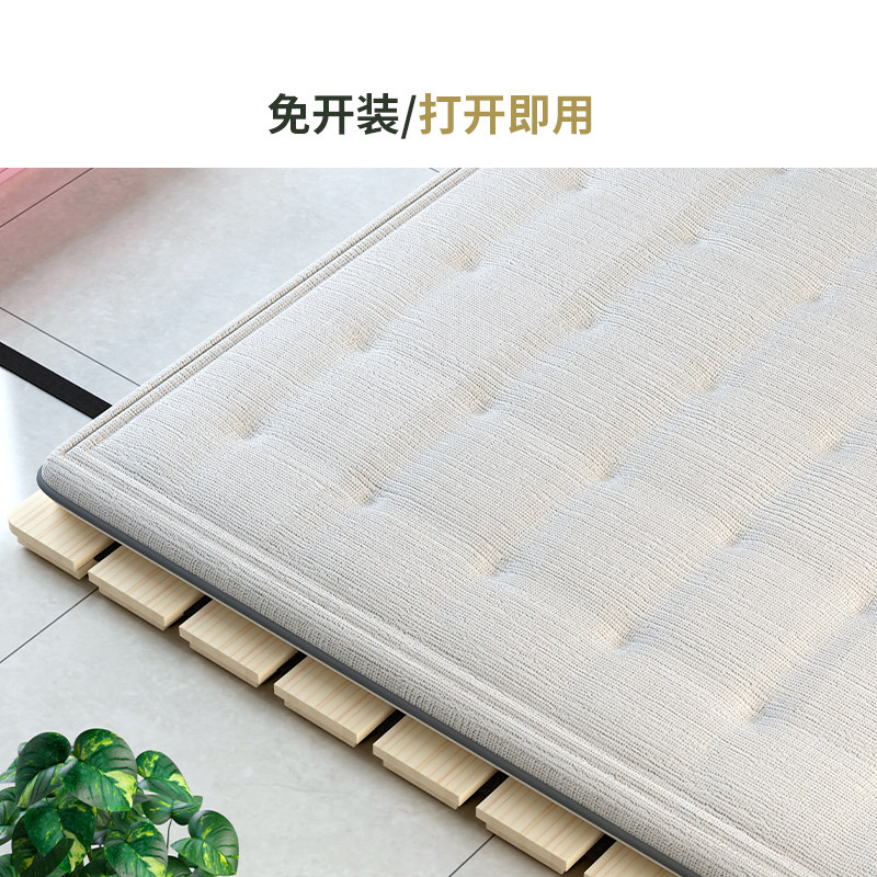 榻榻米床板实木透气排骨架床架床架子防潮折叠骨架专用地铺木板垫
