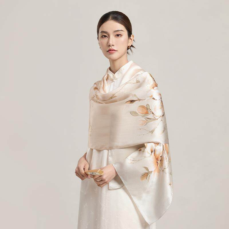 母亲节礼物实用送妈妈高档生日礼物丝巾真丝女送老师婆婆阿姨礼盒