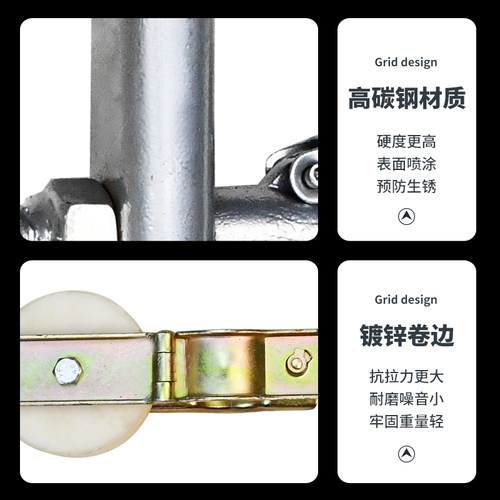 放线滑轮电力电缆放线滑车座挂两用滑轮朝天导线拉线滑轮起重滑轮