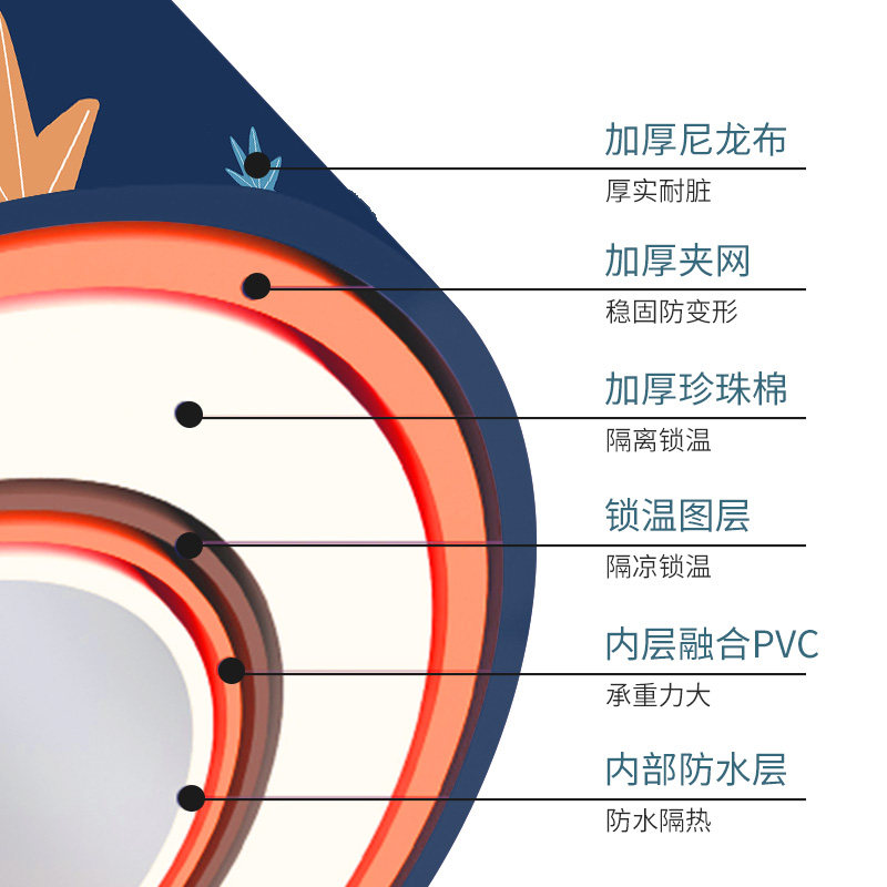 大人泡澡桶折叠洗澡桶家用长方形浴缸全身大号便携沐浴桶浴盆神器