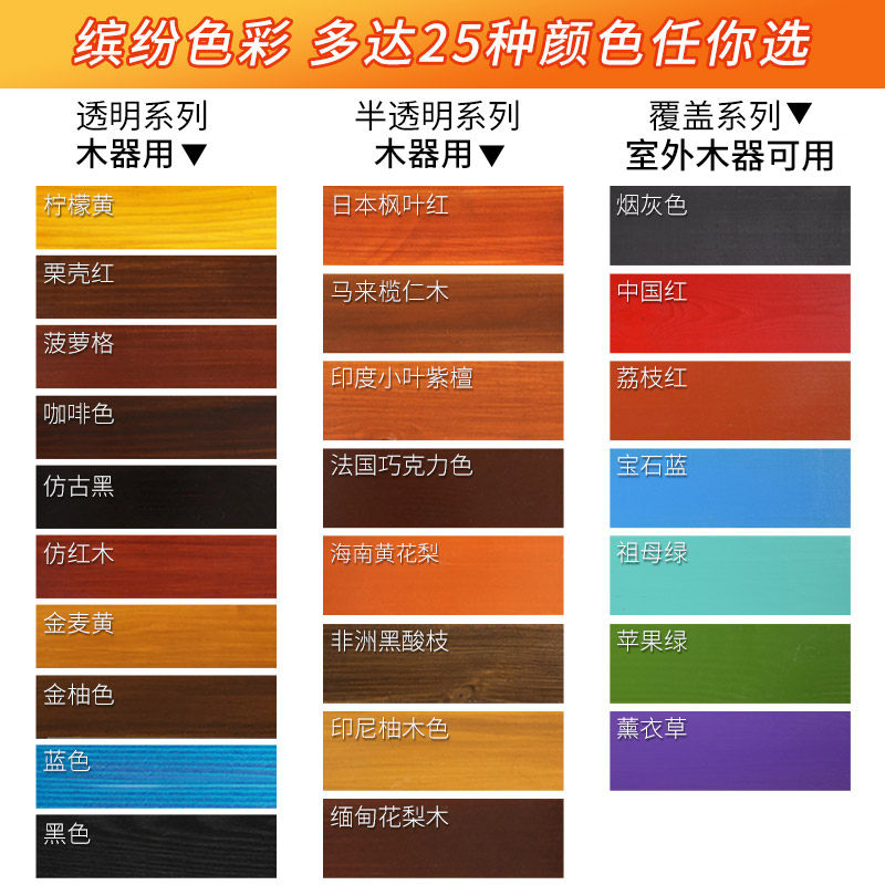 切瑞西水性木器漆家具漆翻新漆水性漆水漆木漆木油漆涂料清漆透明