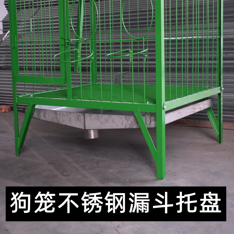 狗笼子大型犬加粗加厚德牧马犬耐咬实心钢筋狗场狗笼大型定做包邮