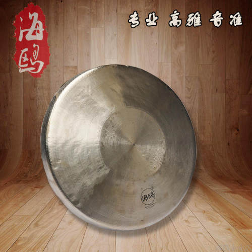 海鸥锣专业小苏锣响铜锣镲手锣铜乐器28公分苏锣钗送锣錘