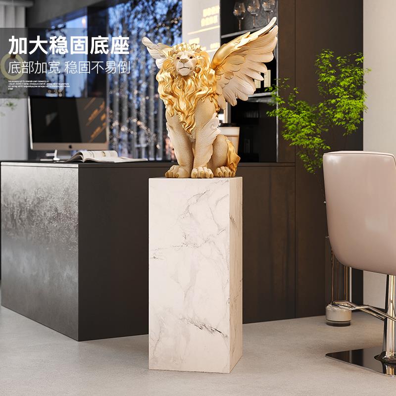 大型狮子客厅落地家居饰品电视柜旁开业礼物玄关雕塑艺术工艺品