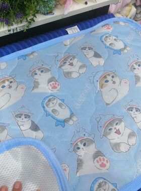 冷感卡通枕垫枕巾枕套单个枕头套装家用男成人儿童通夏季整头夏天