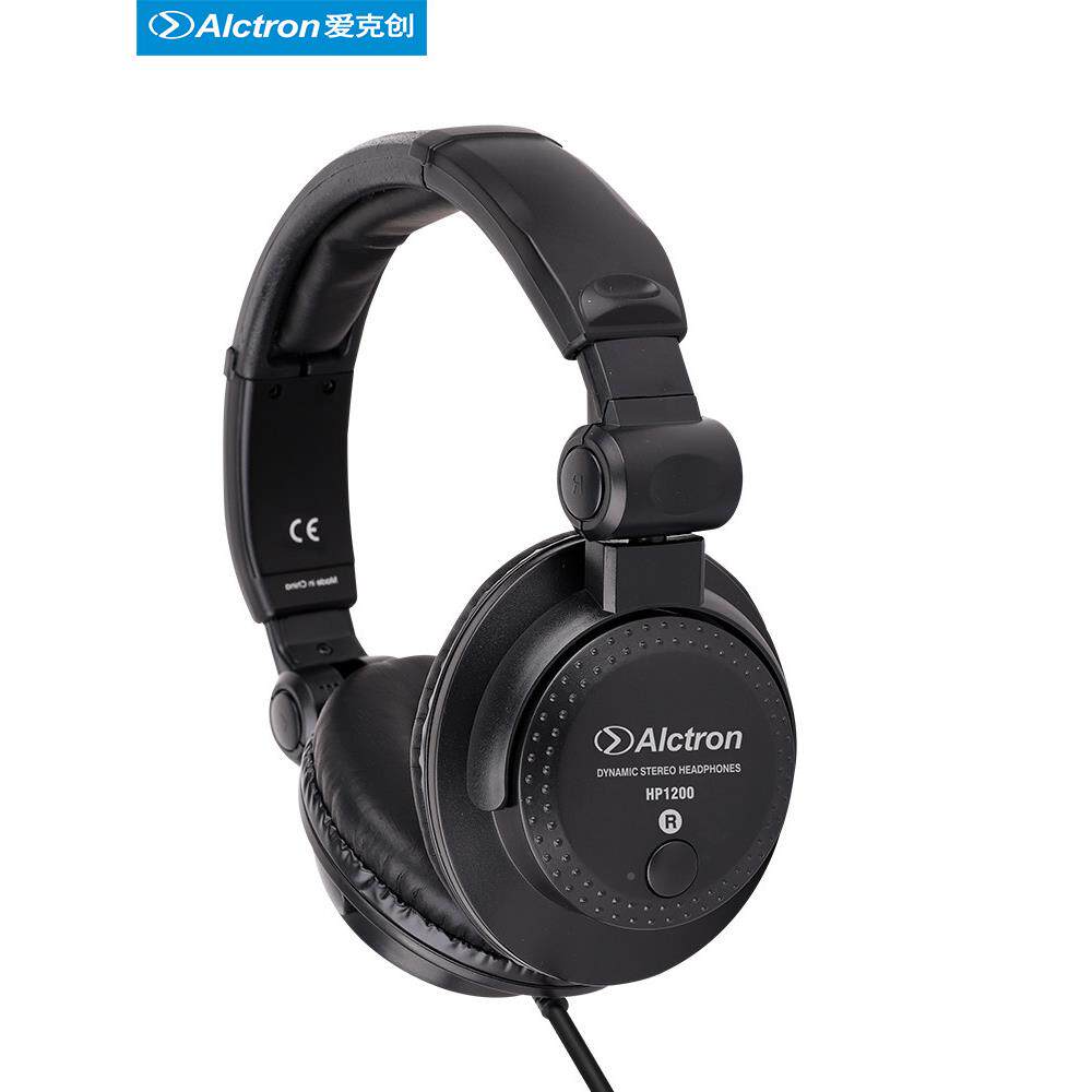 Al667ctro全n/爱克创HP1200封闭耳式DJ有录线机头戴式音监听耳机