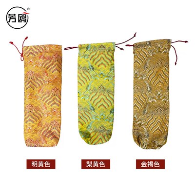芳鸥锣鼓乐器铜锣收纳鼓师戏曲收纳板袋锣棰锣板锣片收纳袋包邮