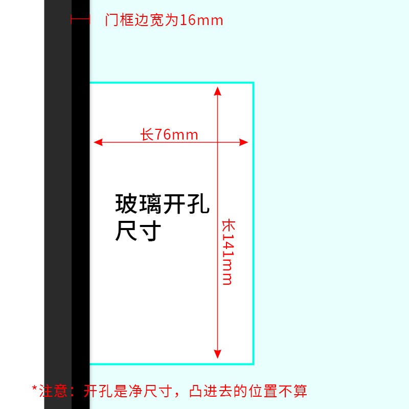 法式复古极窄卫生间玻璃门锁欧美式室内房门金色静音磁吸分体门锁